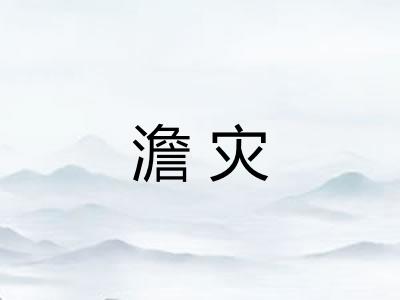 澹灾