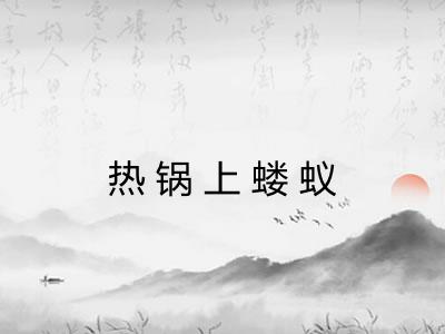 热锅上蝼蚁