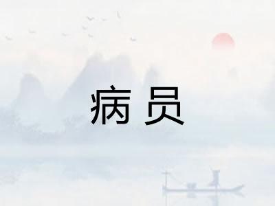 病员