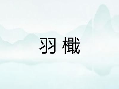 羽檝